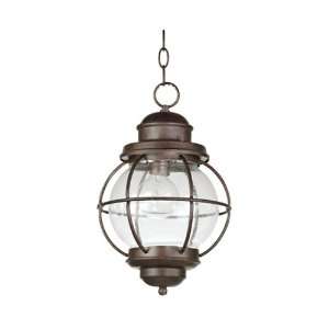  Wall / Ceiling Mounted Bauble Hanging Lantern, Black: Home 