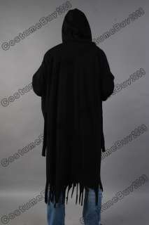 Scream Ghost Face Killer Black Robe Mask Cosplay Costume  