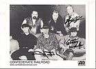 Confederate Railroad Country Band Signed Autograph  