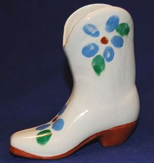 This ceramic cowboy boot would make a great addition to your shoe 