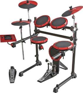   ddrum DD1 (5) Piece Electric Drum Set with Rack & Cymbal Pads  