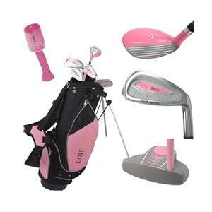  Golf Girl Junior Club Set for Kids Ages 8 12 RH w/Pink 