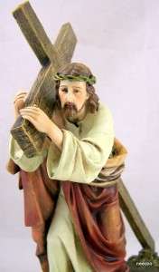 Jesus Christ Way Of The Cross Statue Figure Easter  