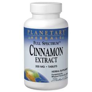 Full Spectrum Cinnamon Extract 150 mg 120 Tablets Planetary Herbals