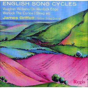 JAMES GRIFFETT ENGLISH SONG CYCLES CD (New)  