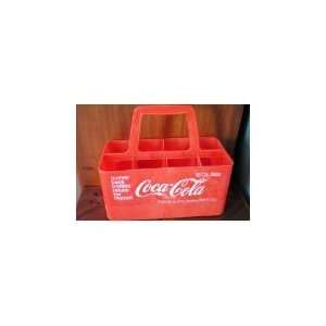  VINTAGE Red Coca Cola One Pint Size 8 Bottles Coke Carrier 