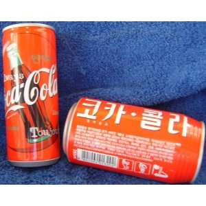  Coca Cola Cans   Korean 