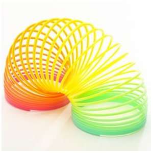  3 Rainbow Coil Spring: Toys & Games