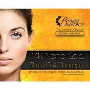  24K Nano Gold Stem Cell Therapy Collagen Face Mask with 