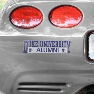  NCAA Duke Blue Devils Alumni Car Decal