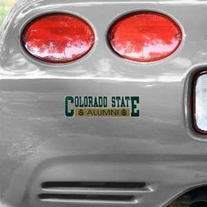  NCAA Colorado State Rams Alumni Car Decal: Sports 