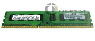 Samsung 2GB PC3 10600U 1333 Mhz Desktop Memory RAM DDR3  
