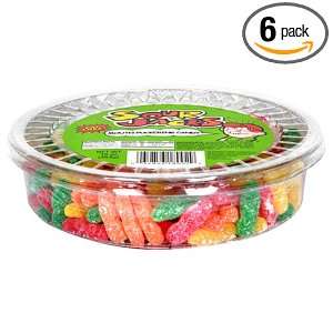 Sour Jacks Sour Candies, 14 Ounce Tubs (Pack of 6)  