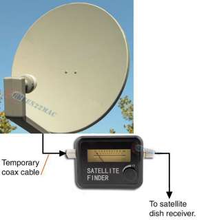 Satlink W 4901 Digital Satellite Signal Finder Meter  