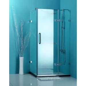   Tempered Glass Corner Shower Enclosure 32 x 47 Home Improvement