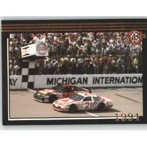 Card # 198 Davey Allison / Dale Jarrett Cars MM   NASCAR Trading Cards 