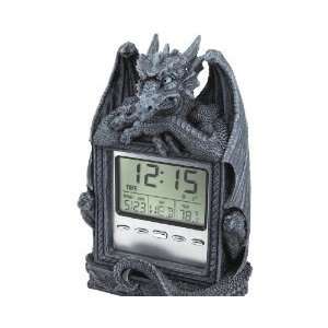    Xoticbrands Sleeping Dragon Decorative Alarm Clock
