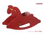 Moover Toys ROCKING HORSE RED Wooden Ride On Rocker BN