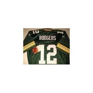Aaron Rodgers Autographed/Hand Signed Greenbay Packers Authentic Green 