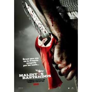  Inglourious Basterds (2009) 27 x 40 Movie Poster Spanish 