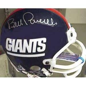 Bill Parcells (New York Giants) Football Mini Helmet 
