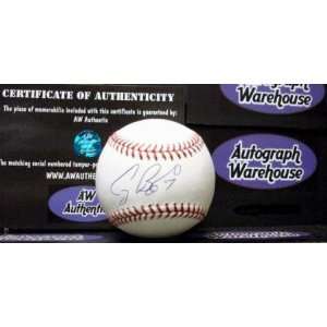 Craig Biggio Autographed Ball   Autographed Baseballs