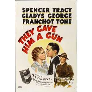   28cm x 44cm Spencer Tracy Gladys George Franchot Tone