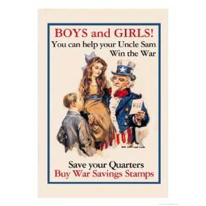   and Girls, c.1918 Giclee Poster Print by James Montgomery Flagg, 36x48