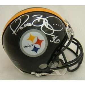 Jerome Bettis Signed Pittsburgh Steelers Mini Helmet