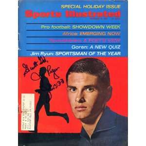 Jim Ryun Autographed Sports Illustrated Magazine   December 19, 1966