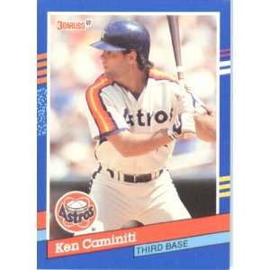  1991 Donruss # 221 Ken Caminiti Houston Astros Baseball 
