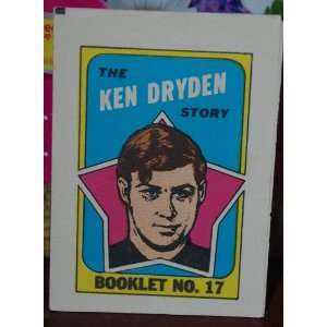    1971 Opeechee Hockey Comics Ken Dryden #17 