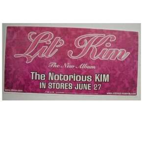  Lil Kim Poster The Notorious Kim Pink