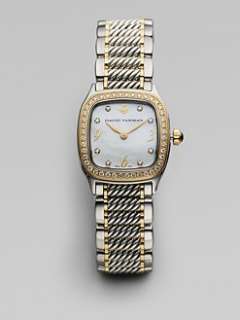David Yurman   Thoroughbred Diamond Watch