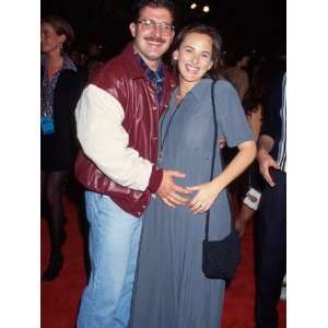 Actress Marlee Matlin with Her Husband Kevin Grandalski Photographic 