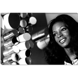 Martha Reeves of Martha and the Vandellas 1974 Photographic Canvas Art 