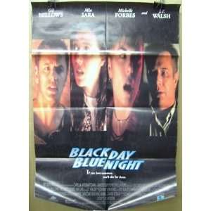  Movie Poster Black Day Blue Night Gil Belows Lot001 
