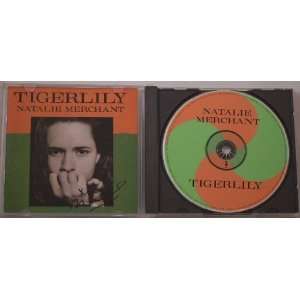 Natalie Merchant Tigerlily Hand Signed Autographed Cd   Frame Optional