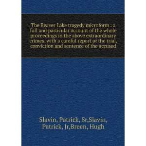   the accused: Patrick, Sr,Slavin, Patrick, Jr,Breen, Hugh Slavin: Books