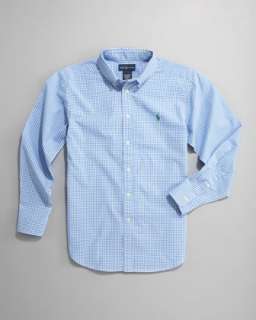 Light Blue Spread Collar Shirt  