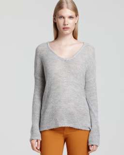 Helmut Lang Twisted Loops Asymmetric Hem Sweater   Contemporary 