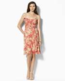 Customer Reviews for Lauren by Ralph Lauren Dress Belted Floral Print 