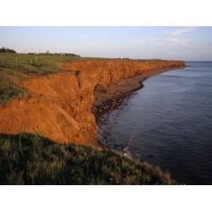 The Red Cliffs of Prince Edward Island at Sunset Glow, Prince Edward 