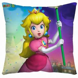  Mario Bro Princess Peach 14 inch Decorative Pillow Toys 