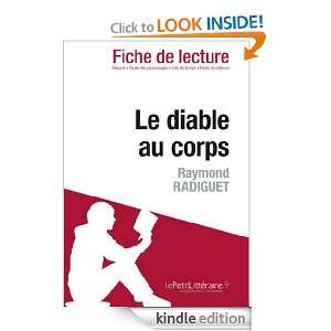 Le diable au corps de Raymond Radiguet (Fiche de lecture) (French 