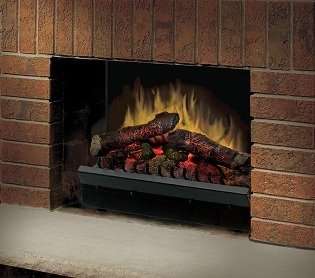 Dimplex DFI2310 Electric Fireplace Deluxe 23 Inch Insert, Black  