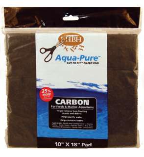 Carbon Filter Pads HBH Cut To Fit Aquarium or Pond Use  