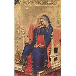   Simone Martini   24 x 40 inches   The Virgin of the
