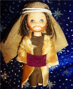 Nativity Scene set Kelly / Tommy doll ooak barbie 3 wise men christmas 