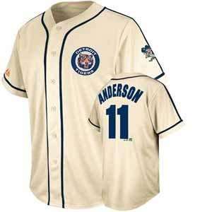 Detroit Tigers Sparky Anderson Cooperstown Tradition Jersey   XX Large